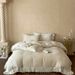 Wholesale INS French Retro Lace Trim Pure Four-Piece Princess Style Full Cotton Linen Double Layer Gauze 4-Piece Set_maomaolike.com