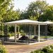White Replacement Mesh Sidewall Netting For 10' X 12' Gazebos And Canopy Tents With Zippers, (Sidewall Only)_maomaolike.com