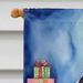 Harlequin Great Dane Christmas Reindeer House Flag Large Porch Sleeve Pole Decorative Outside Yard Banner Artwork Wall Hanging, Polyester, House Size, Multicolor_maomaolike.com