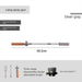 Shanzhi Outdoor Camping Spray Roasting Igniter Pig Hair Portable Fire Gun_maomaolike.com