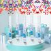 30cm Handheld Confetti Cannon - Blue With 15g Round Paper Confetti_maomaolike.com