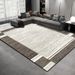 Living Room Rug Large Size Gorgeous Gold Frame Design Bedroom Rug Plush Thickened Machine Washable Thickened Underlay Interior Decorative Rug_maomaolike.com