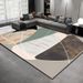 Living Room Rug,Large Rug,Oversized, Gold Leaves Design,Bedroom Rug,Soft And Thick, Machine Washable, Thickened Rug, Bedside Rug,Decorative Indoor Rug_maomaolike.com
