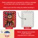 Finnish Lapphund Holiday Christmas Porcelain Ornament Christmas Tree Hanging Decorations For Home Christmas Holiday, Rectangle, Gift, Multicolor_maomaolike.com