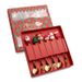 6pcs /Pack Christmas Cartoon Shape Stainless Steel Tableware_maomaolike.com