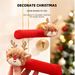 2025 New Christmas Plush Door Handle Decorative Handle Cover Cute Warm Anti-Touch Christmas Gift_maomaolike.com