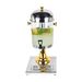 SOGA Single 8L Stainless Steel Dispenser Beverage Juicer Transparent Commercial Drink Container Jug_maomaolike.com