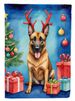 Belgian Malinois Christmas Reindeer Garden Flag Mailbox Flag Decorative Yard Flag Banner Outside Patio Artwork Yard Flower Beds, Garden Size, Multicolor_maomaolike.com