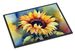 Sunflowers In Watercolor Doormat Front Door Mat Indoor Outdoor Rugs For Entryway, Non Slip Washable Low Pile, 24H X 36W_maomaolike.com