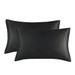 Home & Garden Striped Silky Satin Pillowcase Without Filler For Queen/King_maomaolike.com