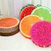 33cm Fruit Shape For In-bed Reading Watching Back And Head Pillow Round Cushion Lint-free_maomaolike.com