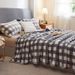 Home Textile Plush And Thick Milky Velvet Bed Sheet Single Piece Plush Blanket_maomaolike.com