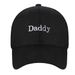 Unisex Baseball cap Alphabet daddy embroidered hat hat_maomaolike.com