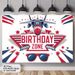 Fighter Theme Birthday Party Banner - 2D Flat Polyester Backdrop, Wall Hanging Photo Props, Fighter Party Decor_maomaolike.com
