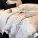 High-End Retro 140S Double-Ply Australian Four-Piece Set Full Cotton High-Precision Yarn-Dyed Jacquard Duvet Cover Bedding_maomaolike.com