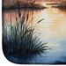 Blue Heron Setting Sun Dish Drying Mat Absorbent Dish Drying Mat Pad For Kitchen Counter Dish Drainer Mat For Countertop, 14 X 21", Multicolor_maomaolike.com