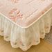 French Style Thickened Rabbit Fur Sheet Single Piece Winter With Skirt Milk Velvet Bed Cover Fleece Full Wrap Mattress Protector_maomaolike.com