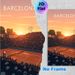 Barcelona Tennis Stadium Painting Poster, Warm-toned Minimalist Sunset Tennis Arena Poster, Atmospheric Sports Venue Decor Ideal For Living Room_maomaolike.com
