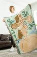 Original Picasso Girl Painting Matisse White Collar Ladies Tapestry Decorative Leisure Cover Sofa Blanket_maomaolike.com