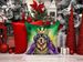 Tibetan Mastiff King Of Mardi Gras Throw Pillow Machine Washable, Indoor Outdoor Decorative Pillow For Couch, Bed Or Patio, 18Hx18W_maomaolike.com