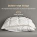 Down Mulit Layer Soft Pillow Core Duck Down Goose Down Pillow_maomaolike.com