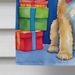 Wheaten Terrier Christmas Reindeer House Flag Large Porch Sleeve Pole Decorative Outside Yard Banner Artwork Wall Hanging, Polyester, House Size, Multicolor_maomaolike.com