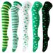 Unisex Lucky grass knee-high socks Clover stockings COS stockings holiday party socks_maomaolike.com