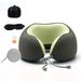 U Shaped Pillow Travel Pillow Airplane Sleep Without Crooked Neck_maomaolike.com