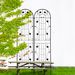 2 Pack Metal Garden Trellis 86.7" X 19.7" Rustproof Trellis For Climbing Plants Outdoor Flower Support_maomaolike.com