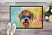 Cairn Terrier Hippie Dawg Doormat Front Door Mat Indoor Outdoor Rugs For Entryway, Non Slip Washable Low Pile, 24H X 36W_maomaolike.com