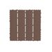 Plastic Interlocking Deck Tiles,44 Pack Patio Deck Tiles,12"x12" Square Waterproof Outdoor All Weather Use, Patio Decking Tiles For Poolside Balcony Backyard, Brown_maomaolike.com
