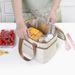 Household Insulated Square Lunch Bag With Handles_maomaolike.com