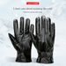 Semi-u double line men's gloves plus fleece thickened warm gloves Cycling waterproof cold autumn and winter gloves_maomaolike.com