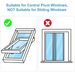 Two-piece Roof Window Air Conditioning Sealing Strip For Portable Air Conditioners, Used To Fix To Rotating Windows, Window Sealing Strip Air Conditioning Kit - Designed Specifically For Slanted Or Tilted Windows._maomaolike.com