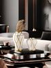 Ceramic Nordic Light Luxury Style Crack Vase Suitable For Living Room Tabletop, Fresh Flowers, Dried Flowers, Atmosphere Decoration, Ornament_maomaolike.com