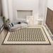 Living Room Rug,Large Rug,Oversized, Gold Leaves Design,Bedroom Rug,Soft And Thick, Machine Washable, Thickened Rug, Bedside Rug,Decorative Indoor Rug_maomaolike.com