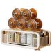 Kitchen Coffee Machine With Elevated Countertop, Multifunctional Water Cup, Bowl, Dish, Tray, Pull-out Storage Rack, Tea Bag Storage Rack_maomaolike.com