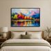 Art Landscape Mountain Lake Nature Scene For Living Room Office Hanging Home Wall Refreshment 40x60cm Framed_maomaolike.com