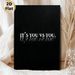 Motivational "It's You Vs You" Quote Painting Poster, Minimalist Monochrome Rain-effect Typography Poster, Inspiring Self-challenge Decor For Home_maomaolike.com