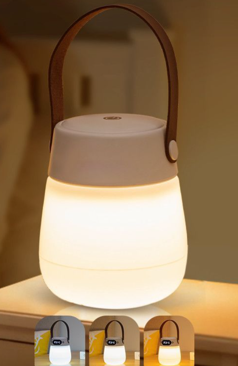 Portable Night Light, Rechargeable, Hanging Lighting For Bedroom Sleep, Remote Control, Baby Feeding, Eye Protection,_maomaolike.com
