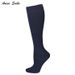 Sports compression socks polyester flat solid color muscle socks medical socks women's jump rope compression socks running calf socks socks_maomaolike.com