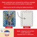 Dalmatian My Angel Porcelain Ornament Christmas Tree Hanging Decorations For Home Christmas Holiday, Rectangle, Gift, Multicolor_maomaolike.com
