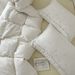 1 Nordic Fresh Striped Cotton Yarn-Dyed Double-Layer Yarn Four-Piece Set Cute Puppy Embroidery Loose Washed Gauze_maomaolike.com