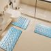 Bathroom Mat Toilet Mat Shower Mat Entrance Rug Absorbent Non-Slip Mat Soft Quick-Dry Machine Washable_maomaolike.com