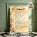 Spanish Psalm 91 Painting Poster, Delicate Watercolor Floral-adorned Scripture Poster, Uplifting Spiritual Verse Decor Ideal For Home, Prayer Room_maomaolike.com