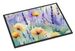 Lavender In Watercolor Doormat Front Door Mat Indoor Outdoor Rugs For Entryway, Non Slip Washable Low Pile, 24H X 36W_maomaolike.com