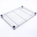 4-Shelf Storage Rack Silver Gray Rectangle Carbon Steel Metal Assembly_maomaolike.com