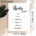 French Verb Conjugation Painting Poster, Minimalist Handwritten Style Poster, Clear "avoir" Present Tense Conjugation Guide, Practical For French_maomaolike.com