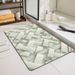 Bathroom Mat Toilet Mat Shower Mat Entrance Rug Absorbent Non-Slip Mat Soft Quick-Dry Machine Washable_maomaolike.com
