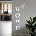 HOME Acrylic Mirror Wall Sticker – Modern 3D Letter & Butterfly Reflective Decal For Living Room, Hallway & Entryway Decor, Peel And Stick Wall Art_maomaolike.com